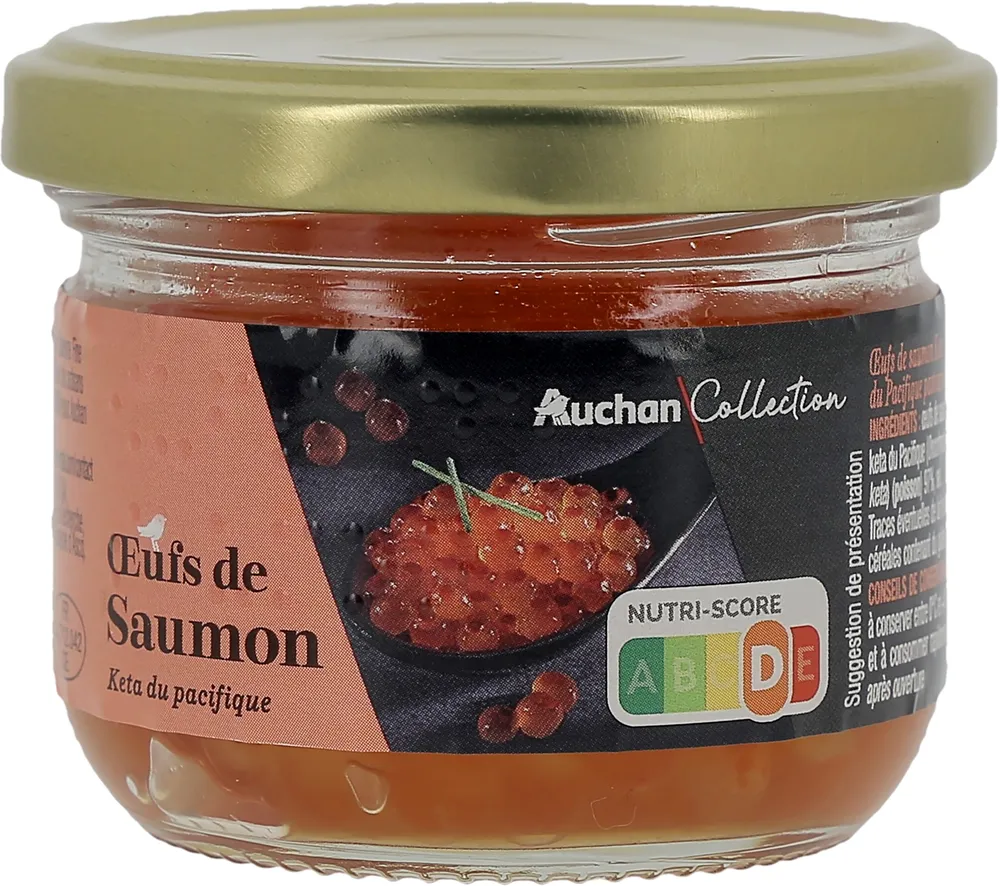 oeufs de saumon keta du Pacifique