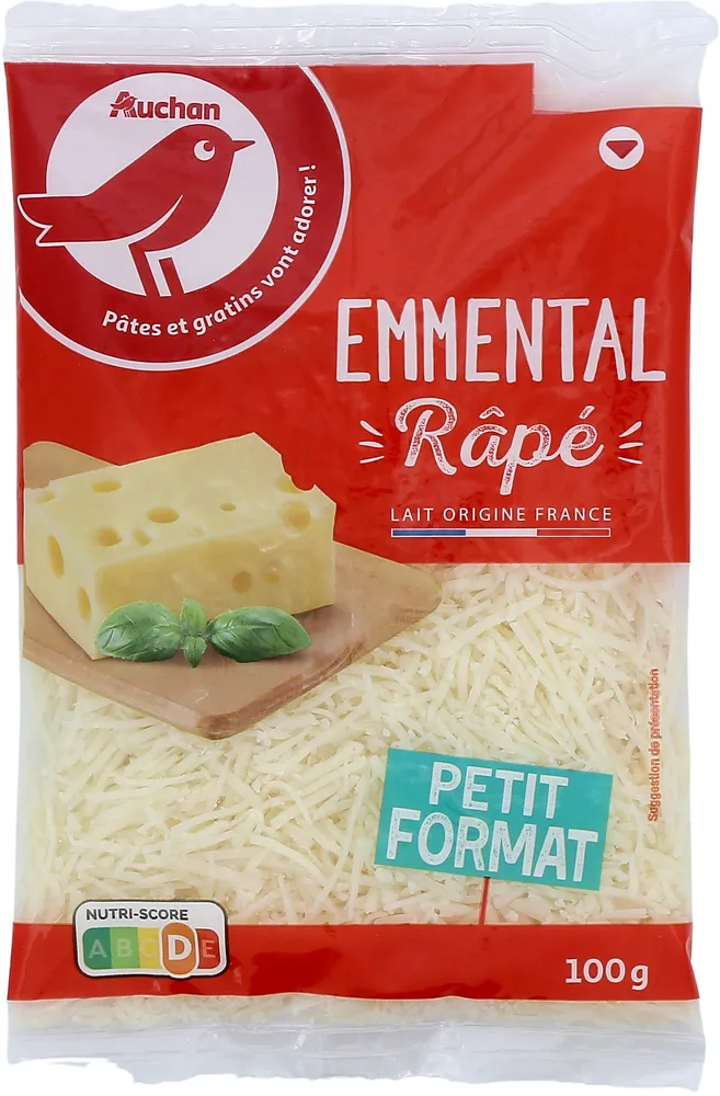 Emmental râpéPETIT 100G