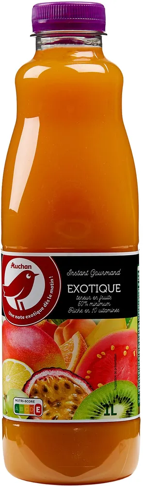 Instant Gourmand - Exotique - teneur en fruits 50% minimum - Riche en 10 vitamines