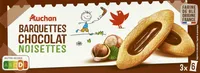 Barquettes chocolat-noisettes