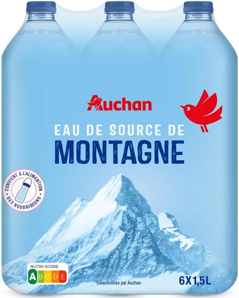 Eau de source de montagne