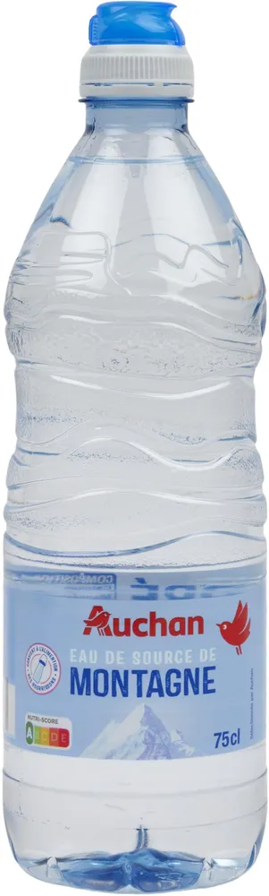 Eau de source de montagne - Bouchon Sport