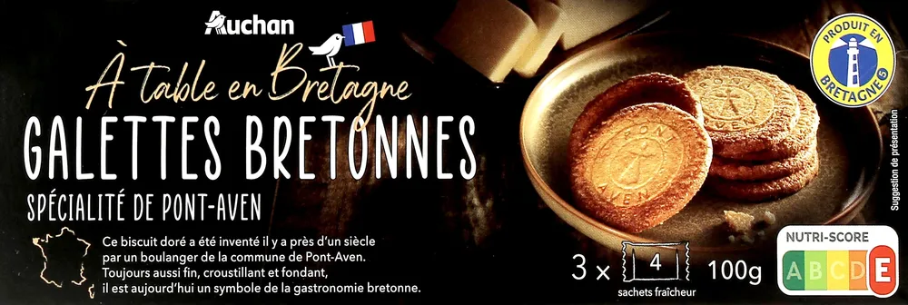 Galettes Bretonnesspécialité de Pont-Aven
