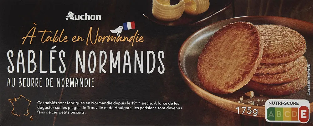 Sablés Normands au beurre de Normandie