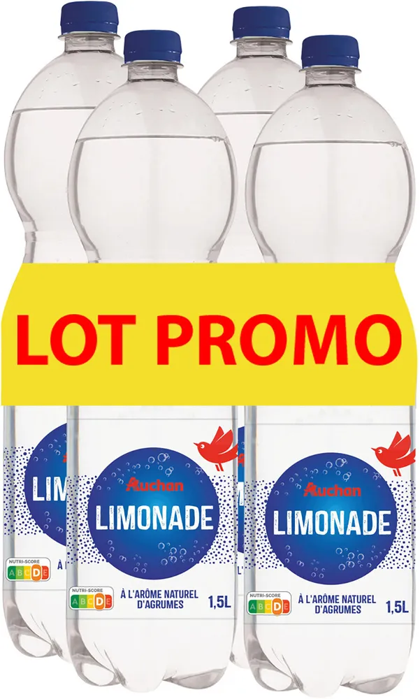 Limonade - A l'arôme naturel de citron - citron vert