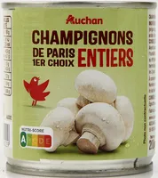 Champignons de Paris Entiers 1er choix