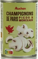 Champignons de Paris Pieds et Morceaux