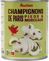 Champignons de Paris pieds et morceaux