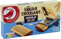 Mon goûter croquant chocolat au lait