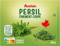 Persil finement coupé