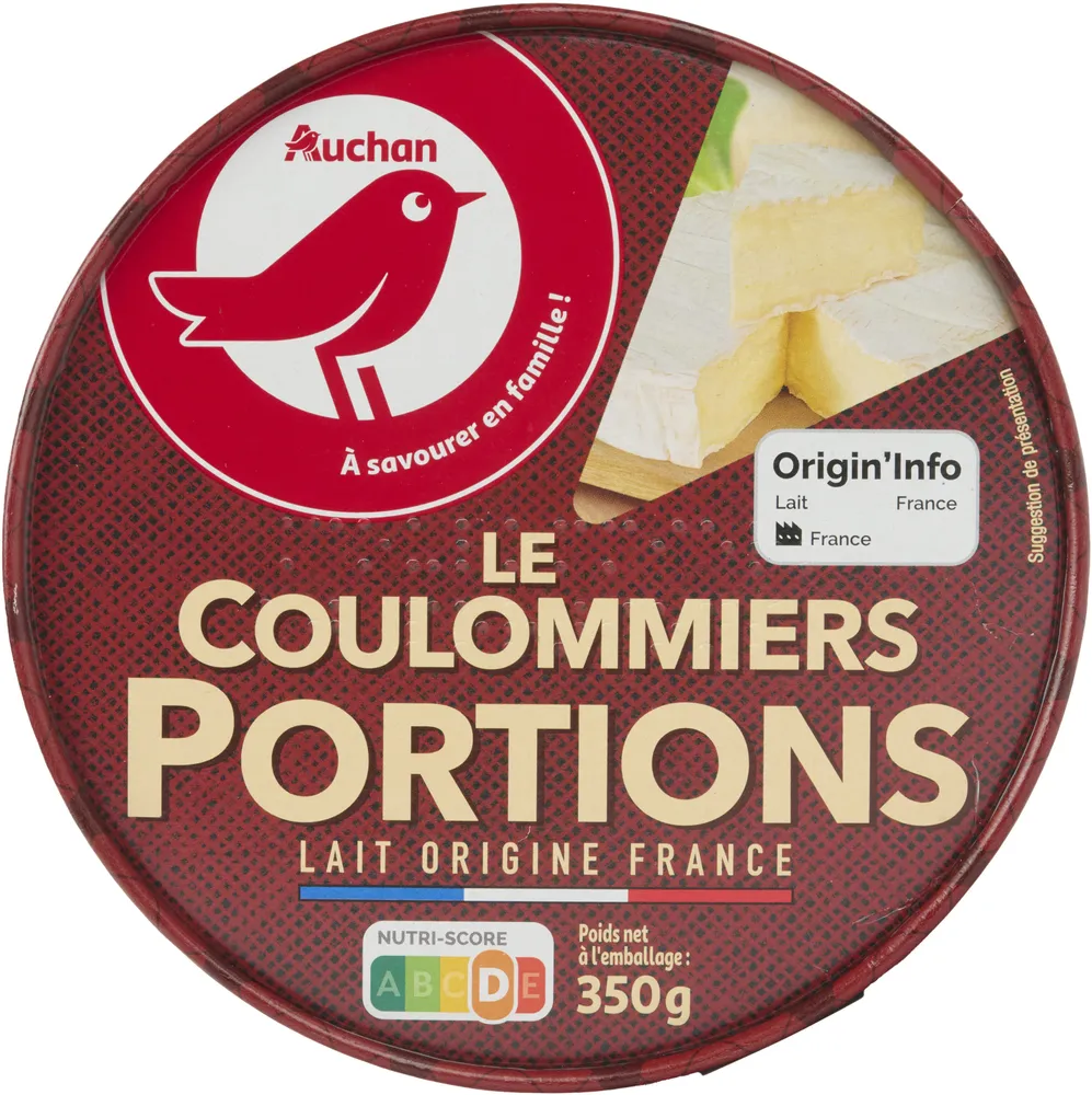Le Coulommiers Portions