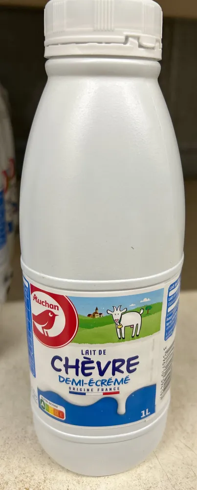 Lait de chèvre demi-écrémé