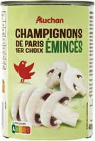 Champignons de Paris émincés 1er choix