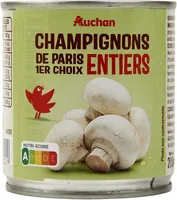 Champignons de Paris entiers 1er choix