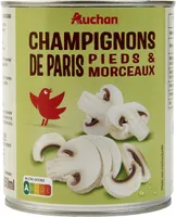 Champignons de Paris pieds et morceaux