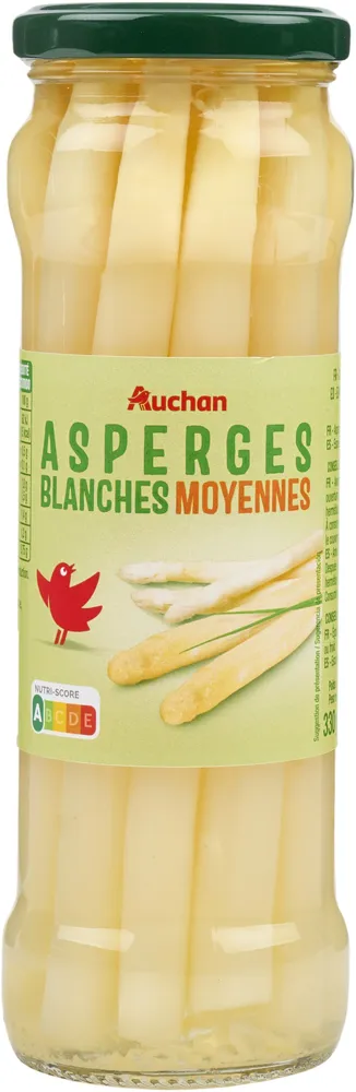 Asperges blanches moyennes