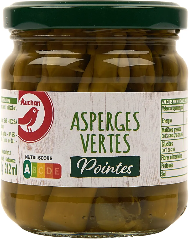 Pointes d' Asperges vertes
