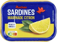 Sardines marinade citron