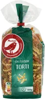 Pâtes torti tricolores de qualité supérieure