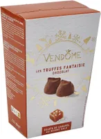 Les truffes fantaisie chocolat - éclats de caramel au beurre salé