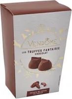 Truffes fantaisie chocolat - éclats de fèves de cacao