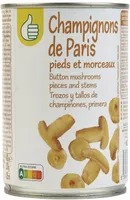 Champignons de Paris Pieds et Morceaux