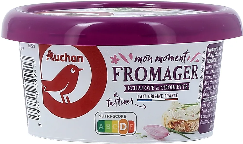 Mon moment fromager Échalote et Ciboulette