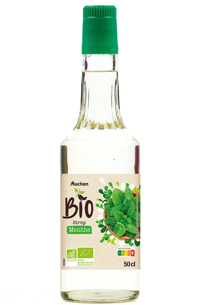 Sirop menthe bio