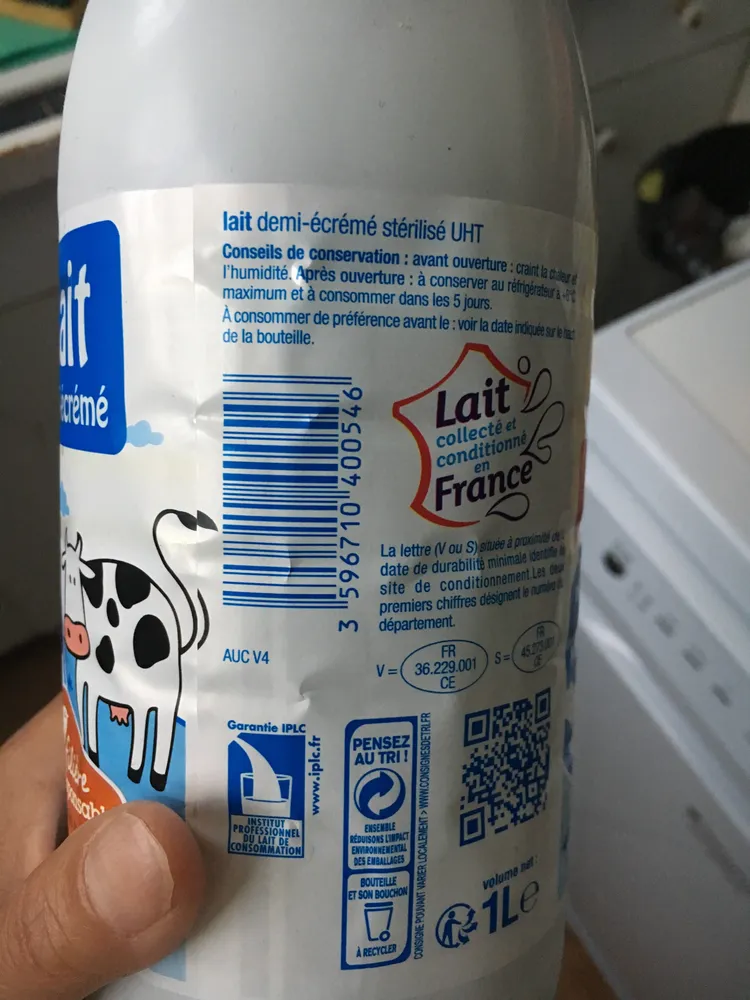 Lait Demi-Écrémé