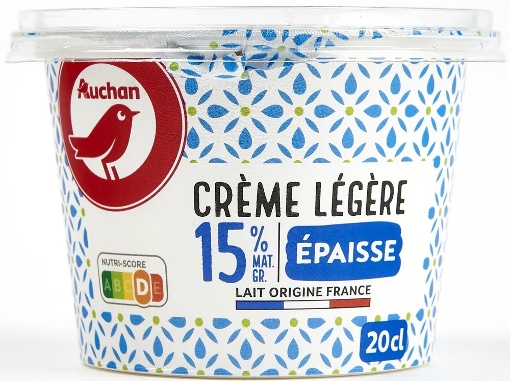 Crème légère ÉPAISSE15% Mat. Gr.