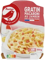 Gratin de macaroni au jambon