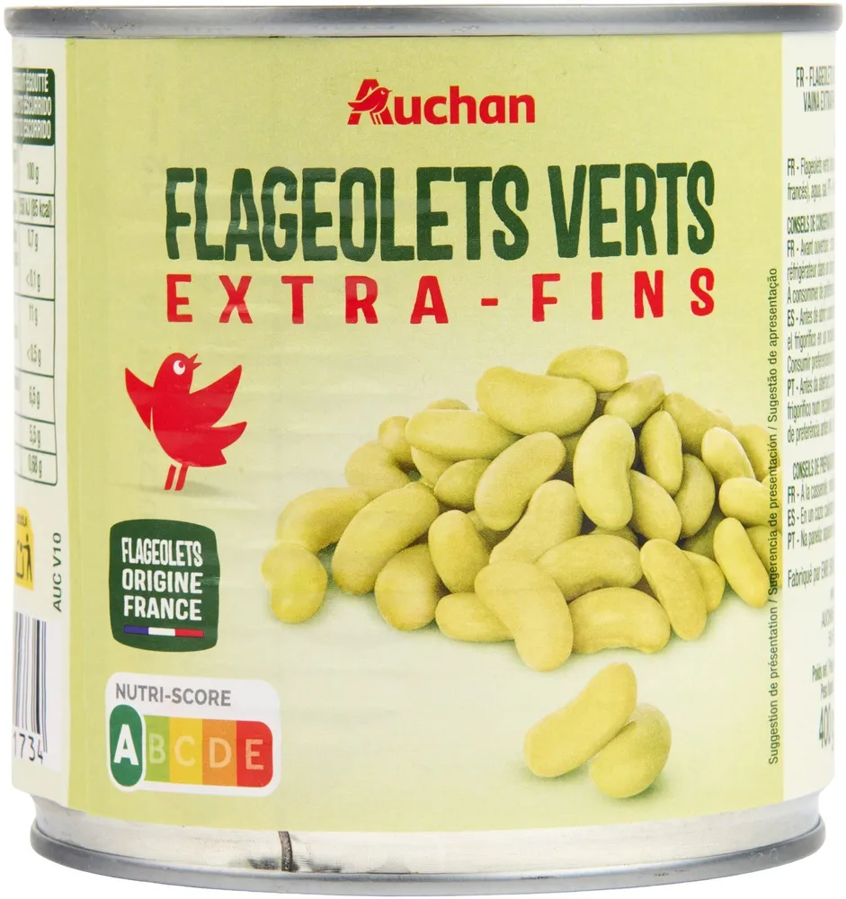 Flageolets Verts Extra Fins