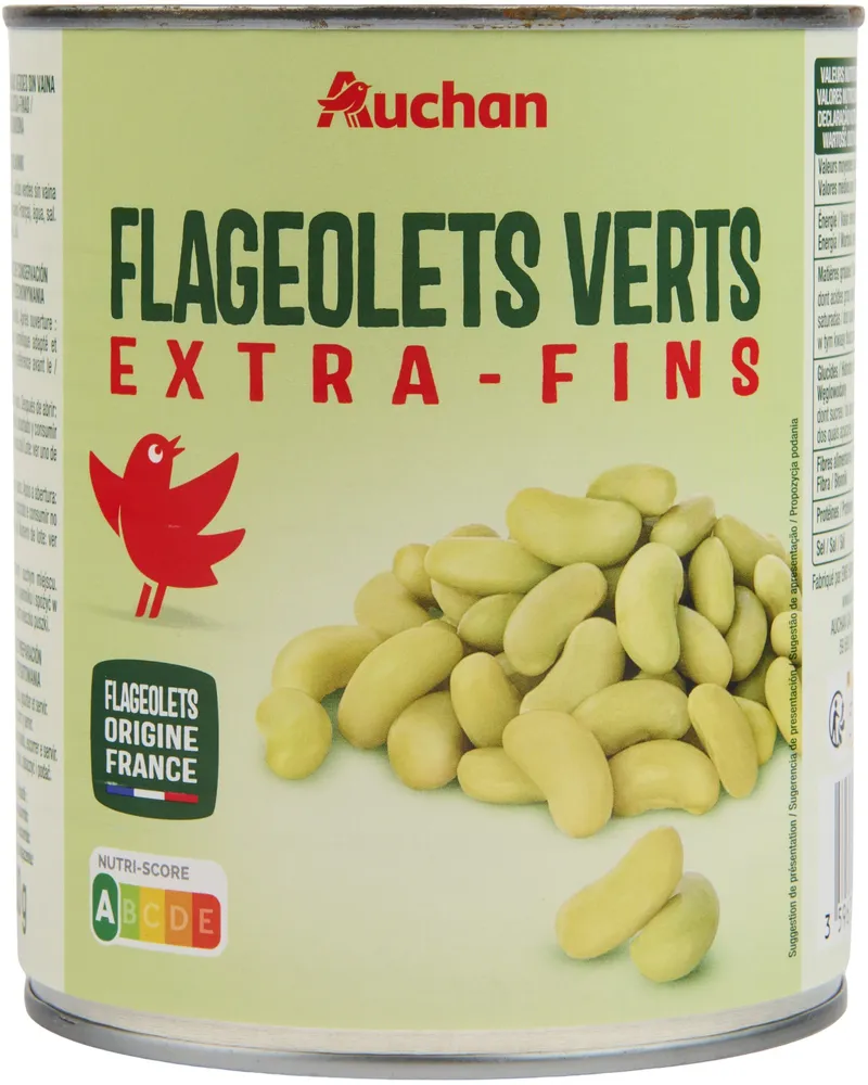 Flageolets verts extra fins