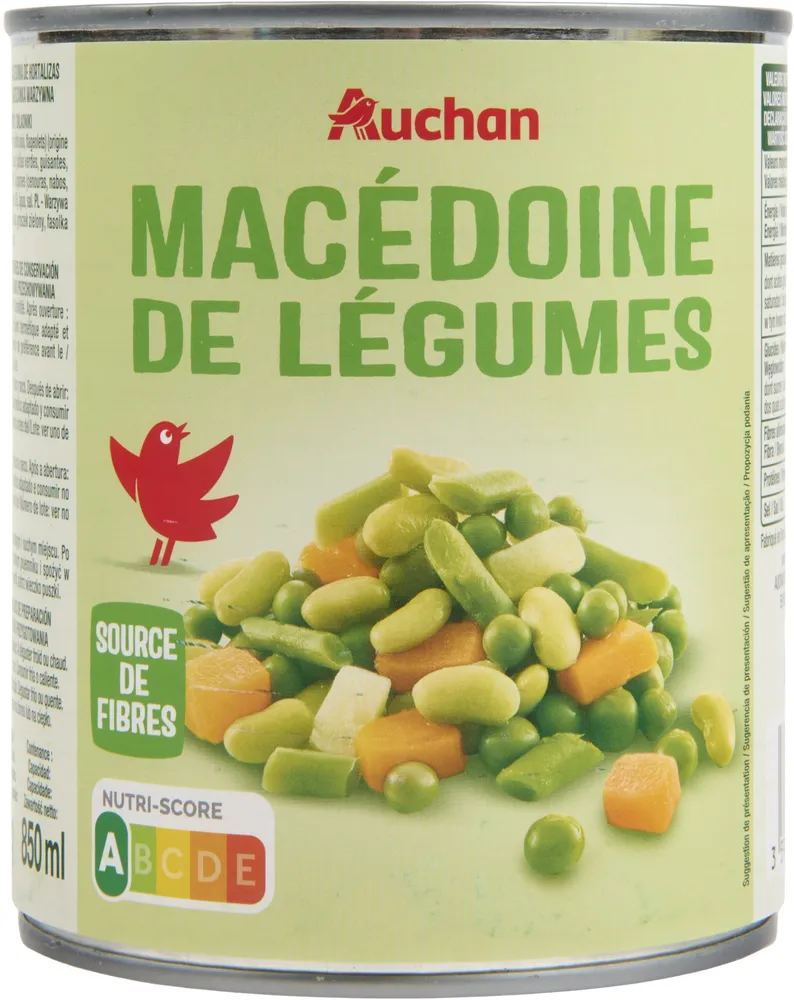 Macédoine de légumes