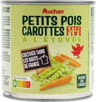 Petits pois carottes à l'étuvée extra-fins