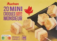 20 mini croques monsieur jambon emmental