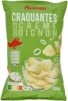 Auchan craquantes saveur crème oignon