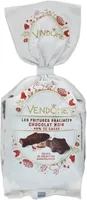 Les Fritures pralinées Chocolat Noir - 49% de cacao - éclats de noisettes caramélisées