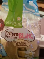 Friture praliné blanc