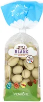 Œufs Pralinés Blanc aux éclats de crêpes dentelles