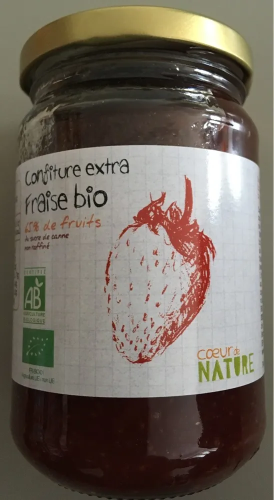 Confiture Extra Fraise Bio