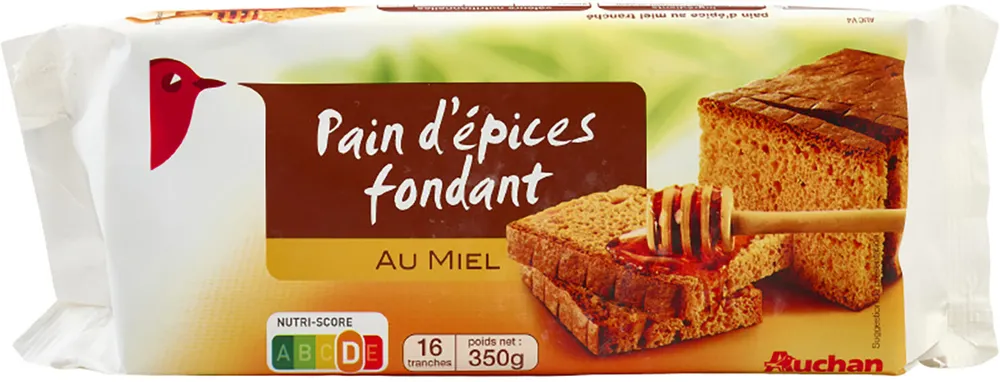 Pain d'épices fondant au miel