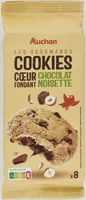 Les gourmands - Cookies cœur fondant chocolat noisette