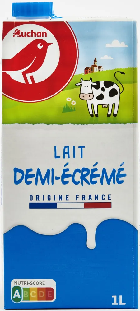 Lait demi-écrémé