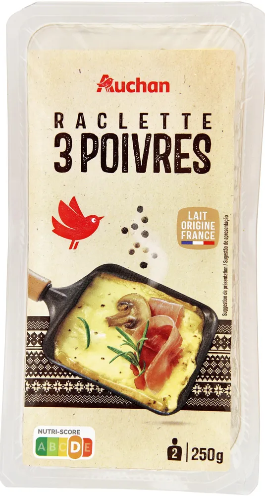 Raclette 3 poivres