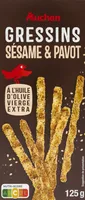 Gressins sésame pavot
