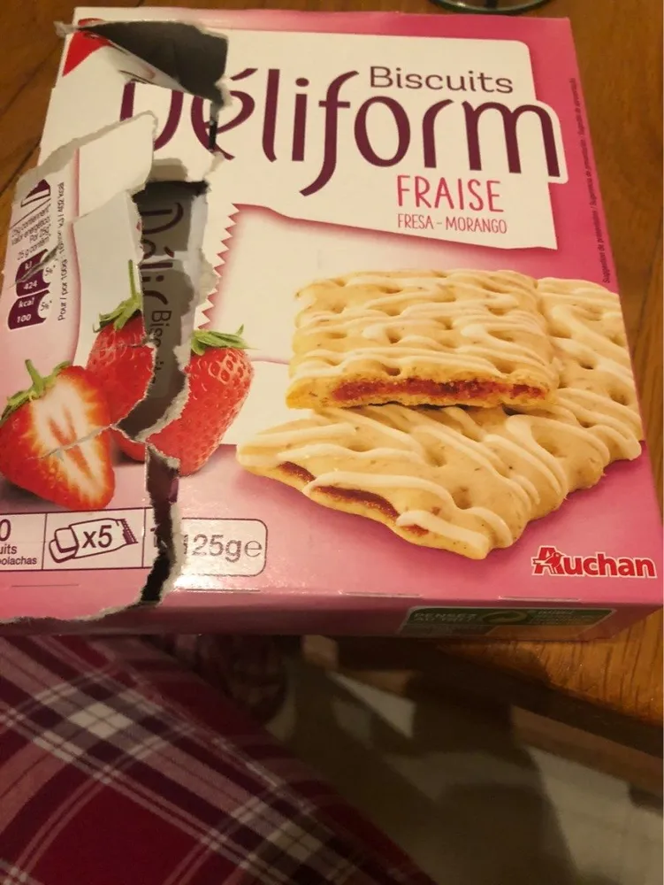 Biscuits Déliform fraise