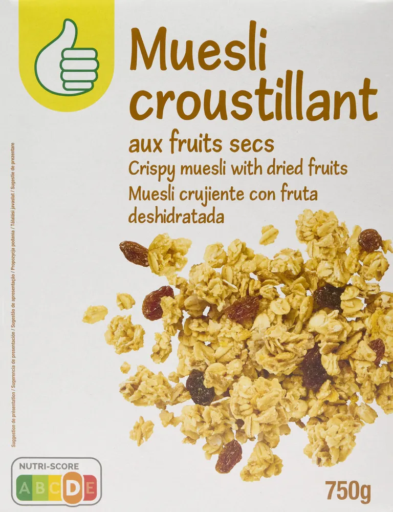 Muesli Croustillant aux fruits secs