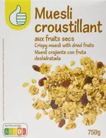 Muesli Croustillant aux fruits secs
