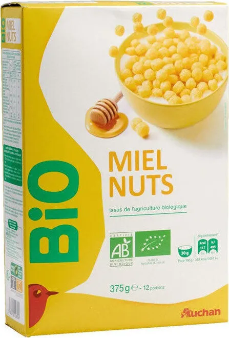 Céréales miel nuts